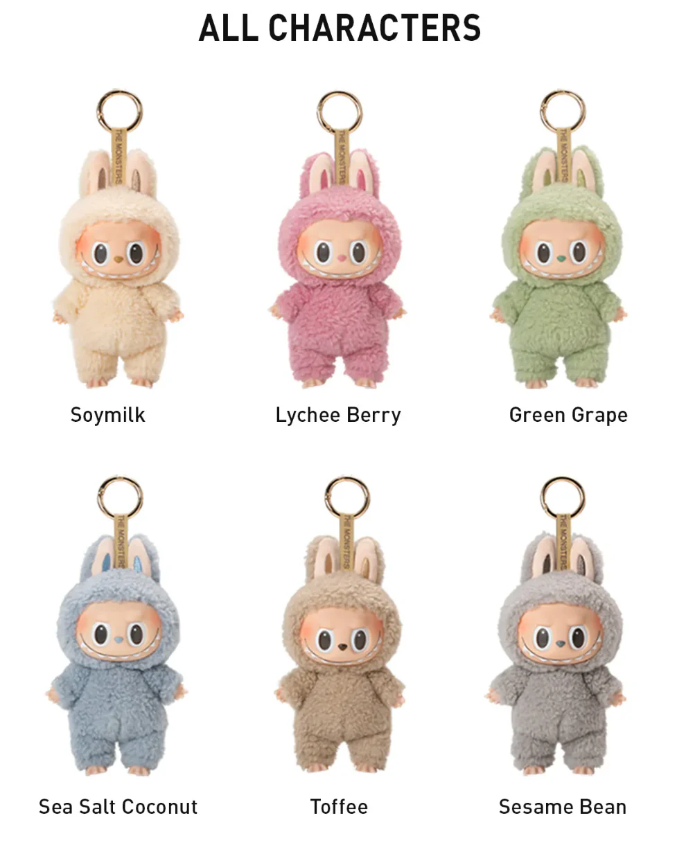 AUTHENTIC The Monsters Exciting Macaron Labubu (Whole Set)