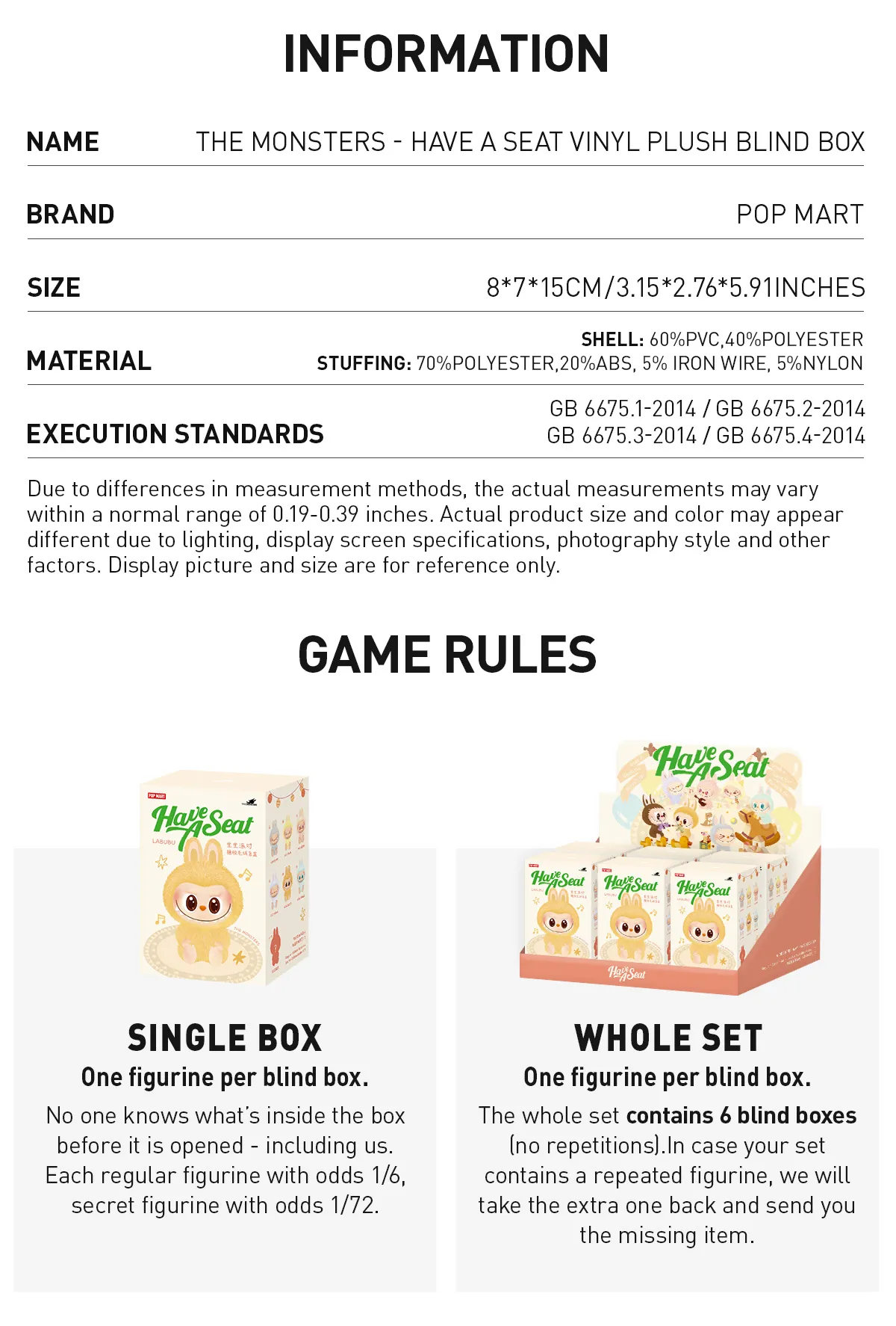 Have A Seat Bubu SINGLE BOX